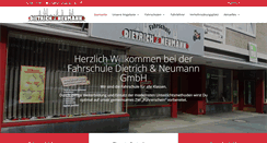 Desktop Screenshot of fahrschule-dun.de